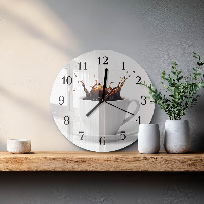 Orologio rotondo Caffè