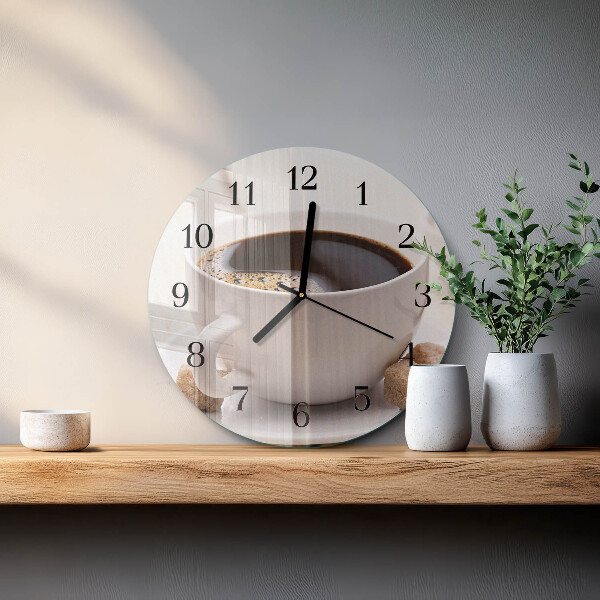 Orologio rotondo Caffè
