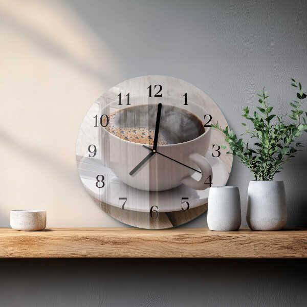 Orologio rotondo Caffè