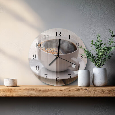 Orologio rotondo Caffè