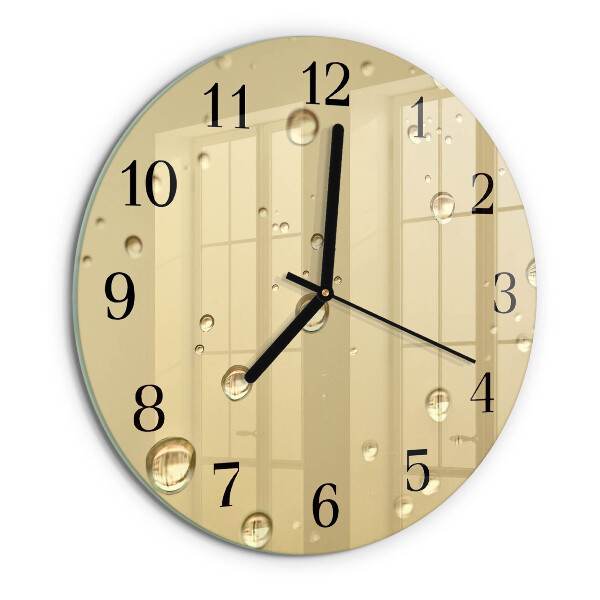 Orologio rotondo Gocce
