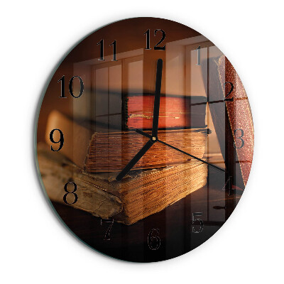 Orologio rotondo Libro
