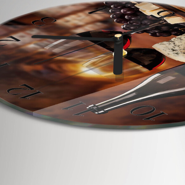 Orologio rotondo Vino