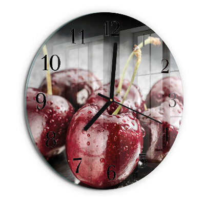 Orologio rotondo Ciliegia