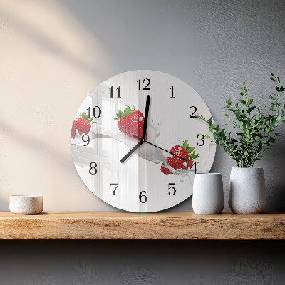 Orologio rotondo Fragola