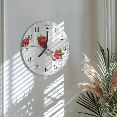 Orologio rotondo Fragola