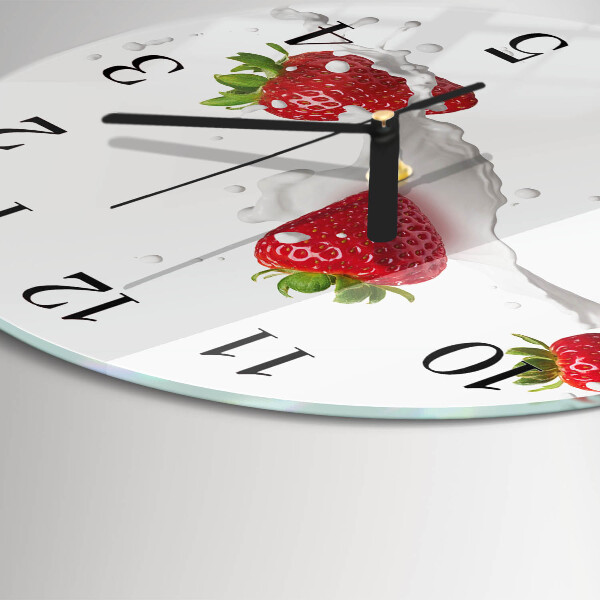 Orologio rotondo Fragola