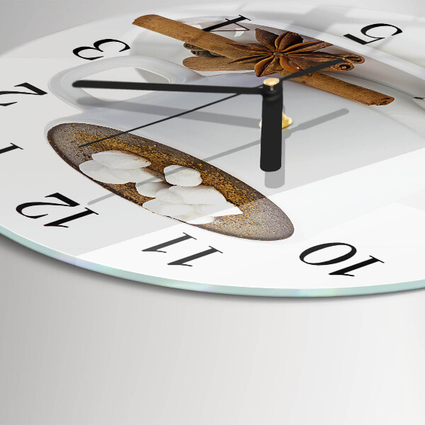 Orologio rotondo Cioccolato