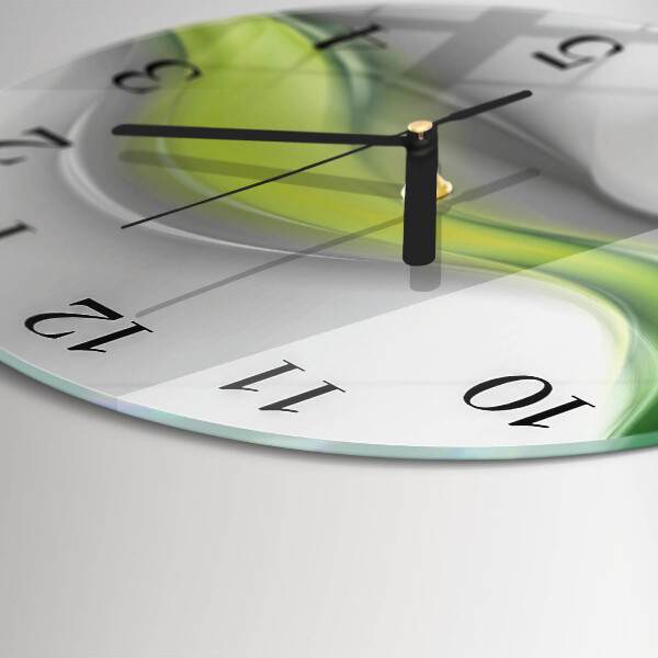 Orologio rotondo Onde di colore