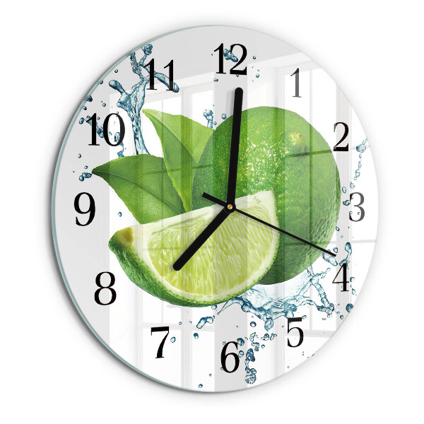 Orologio rotondo Carbonato di calcio