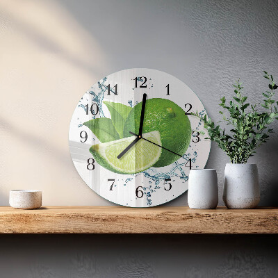 Orologio rotondo Carbonato di calcio