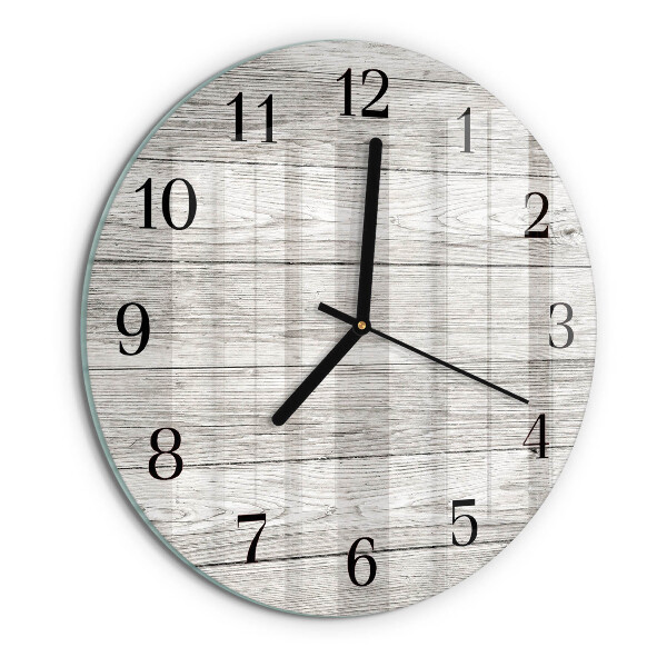 Orologio rotondo Pannelli grigi