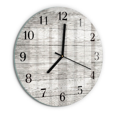 Orologio rotondo Pannelli grigi