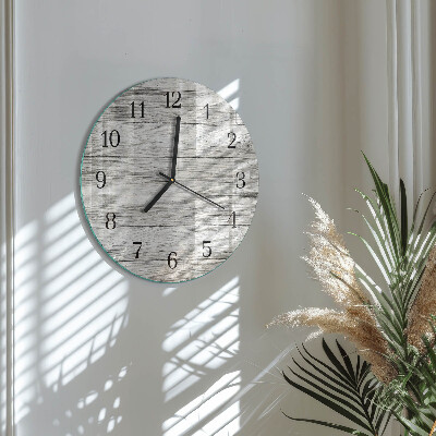 Orologio rotondo Pannelli grigi