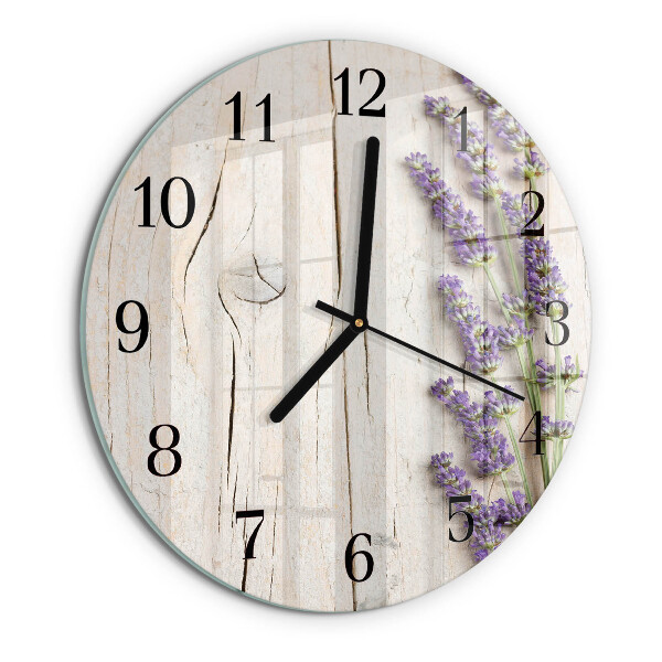 Orologio rotondo Lavanda