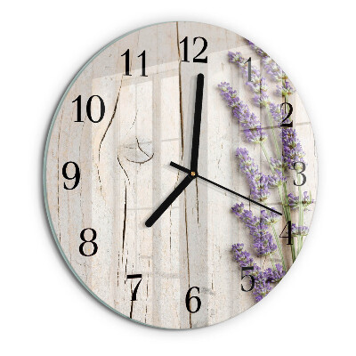 Orologio rotondo Lavanda