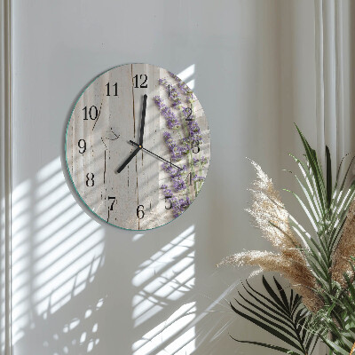 Orologio rotondo Lavanda