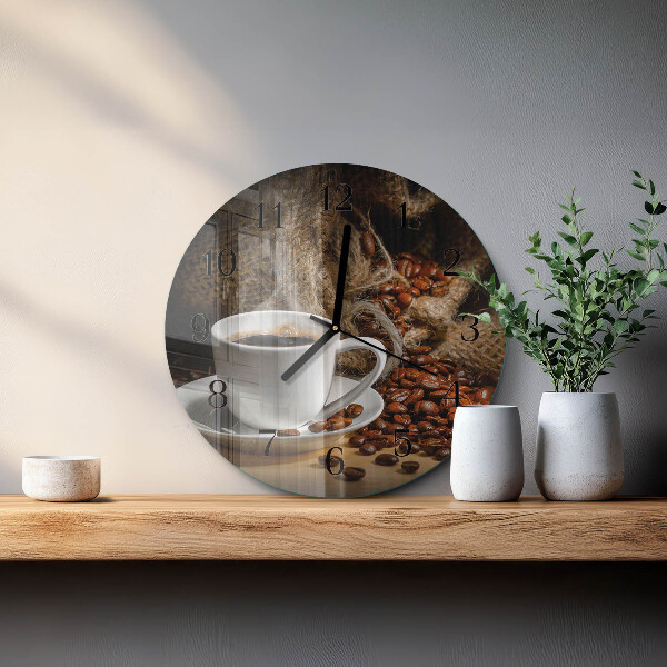 Orologio rotondo Caffè