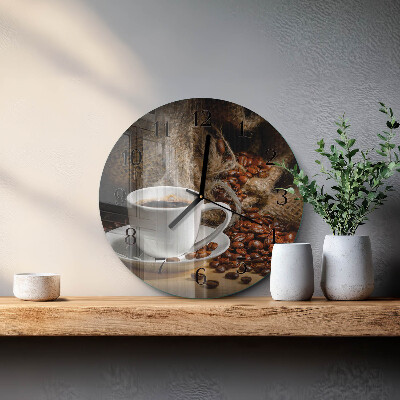 Orologio rotondo Caffè