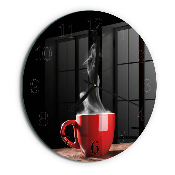 Orologio rotondo Tazza di caffè