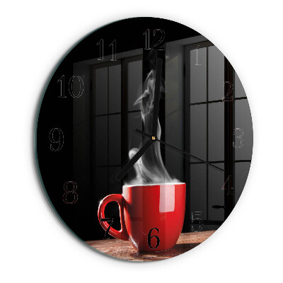 Orologio rotondo Tazza di caffè