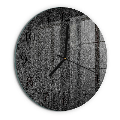 Orologio rotondo Legna