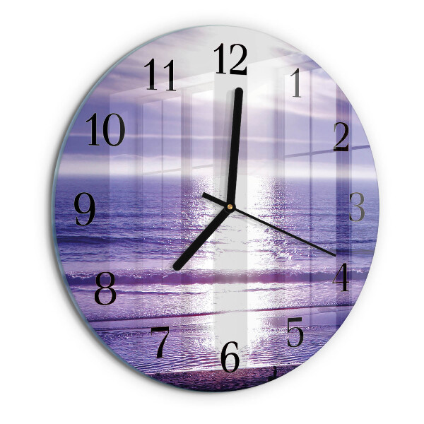 Orologio rotondo Mare