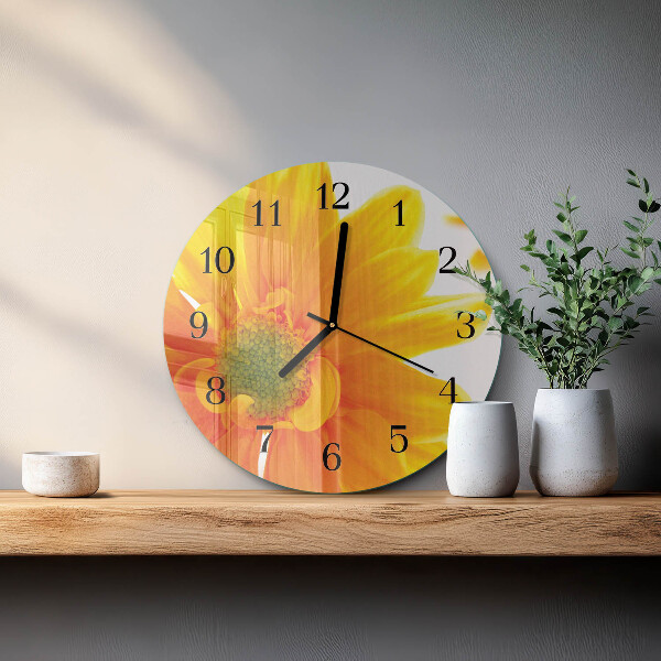 Orologio rotondo Fiore