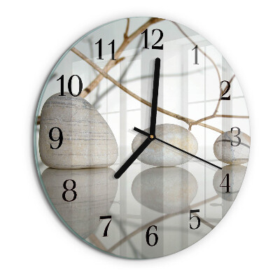 Orologio rotondo Pietre
