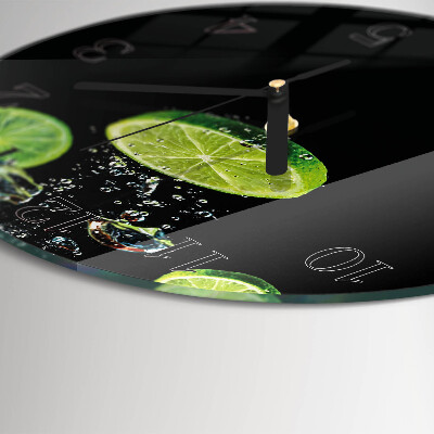 Orologio rotondo Lime