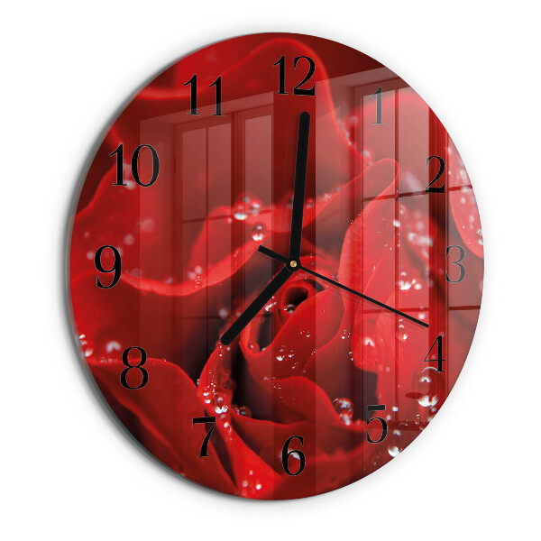 Orologio rotondo Rosa