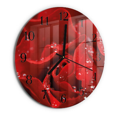 Orologio rotondo Rosa