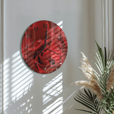 Orologio rotondo Rosa
