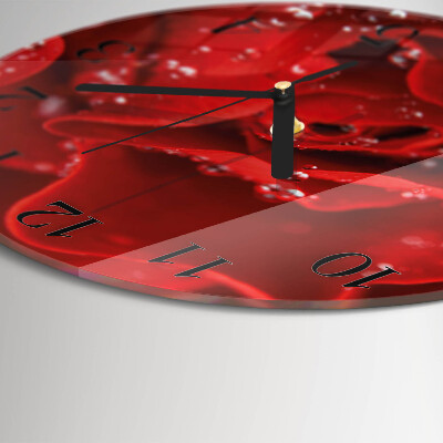 Orologio rotondo Rosa