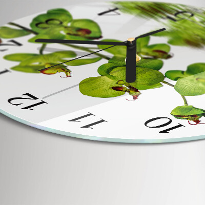 Orologio rotondo Orchidea