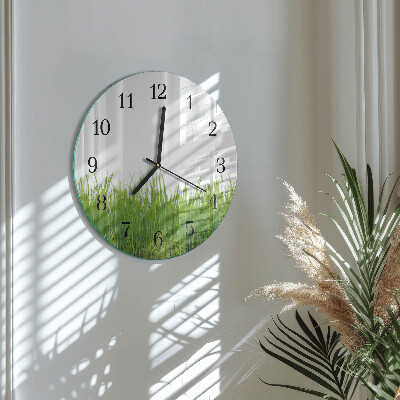 Orologio rotondo Arte floreale