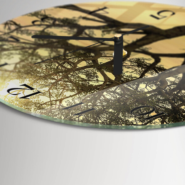Orologio rotondo Albero