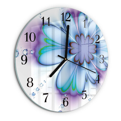 Orologio rotondo Fiore