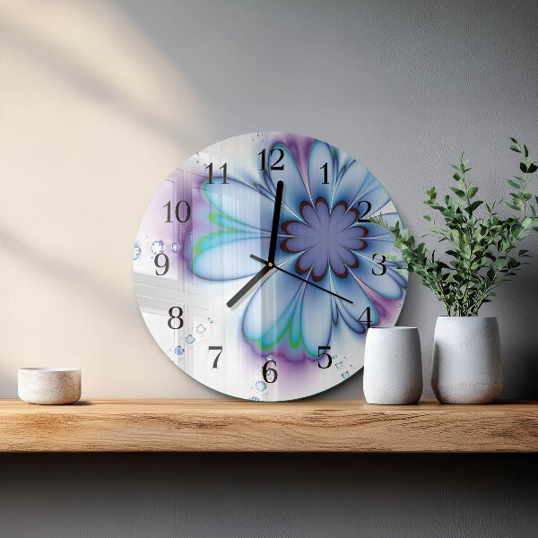 Orologio rotondo Fiore