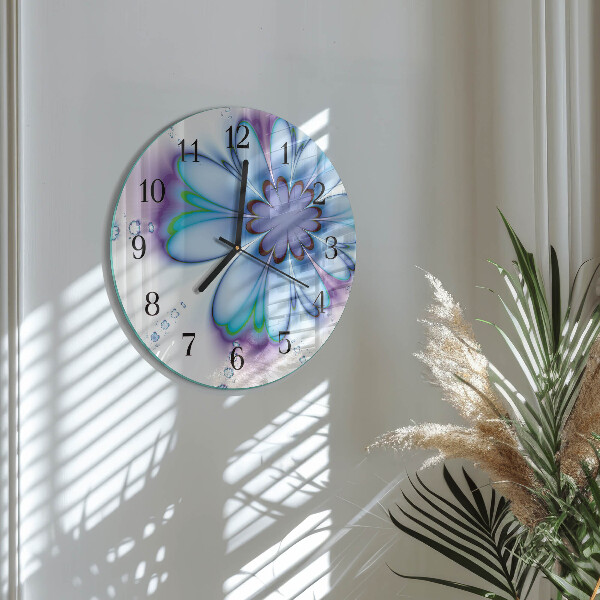 Orologio rotondo Fiore