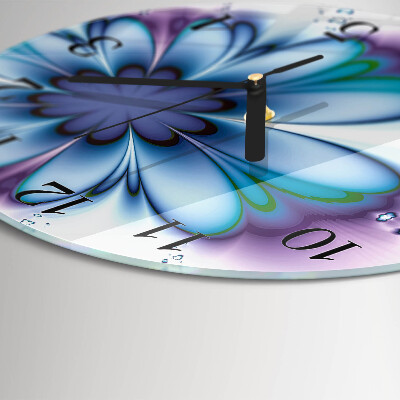 Orologio rotondo Fiore
