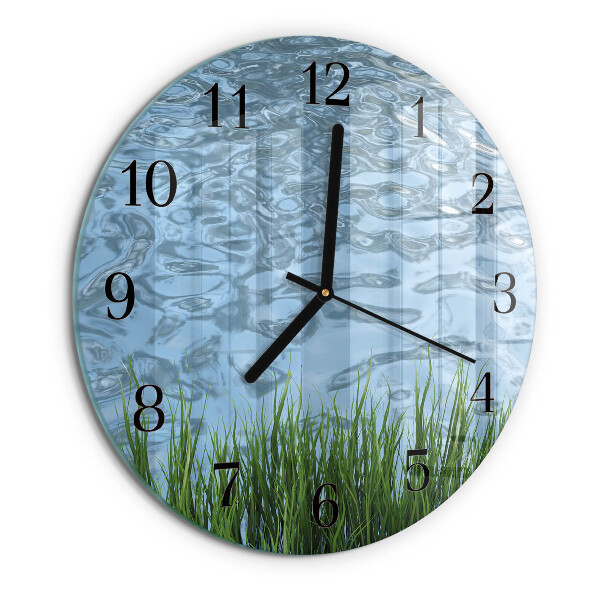 Orologio rotondo Erba Acqua