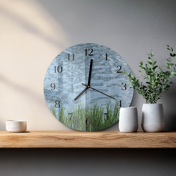 Orologio rotondo Erba Acqua