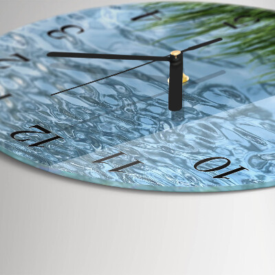 Orologio rotondo Erba Acqua