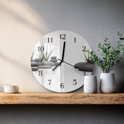 Orologio rotondo Stone Spa