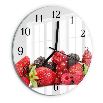Orologio rotondo Frutta