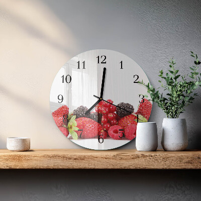 Orologio rotondo Frutta