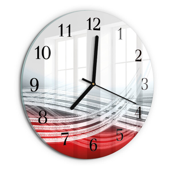 Orologio rotondo Astrazione