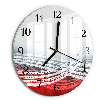 Orologio rotondo Astrazione
