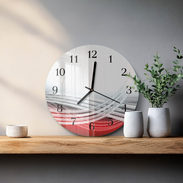 Orologio rotondo Astrazione